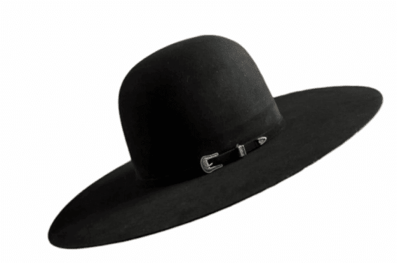 Atwood 5X Open Crown Flat Felt Hat