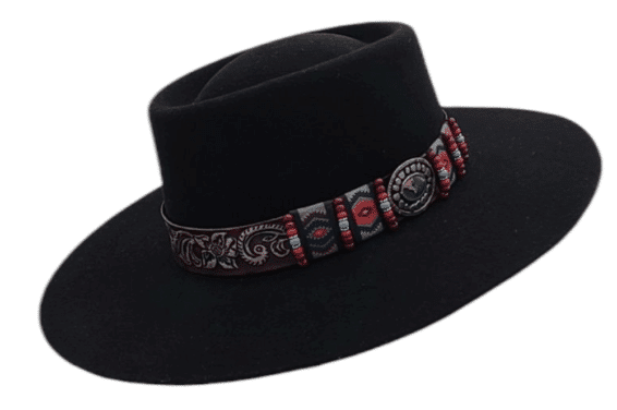 Stampede Collection - Black Flat Top