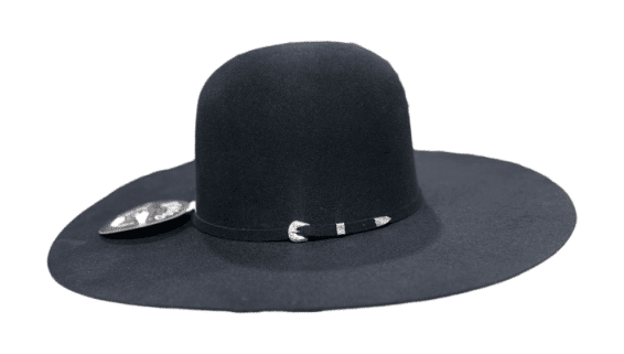 Atwood 7X Open Crown Flat – 4 1/4″ Felt Hat
