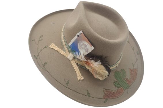 Alternative view of Custom AHM Hudson Desert Moon Fashion Hat