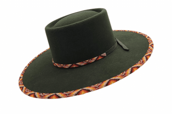 Dallas  Navajo Beaded Hat 1