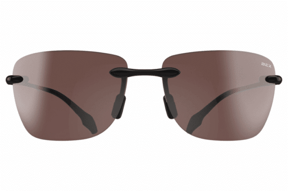 Alternative view of Bex Sunglasses Jaxyn XL Black Brown/Silver