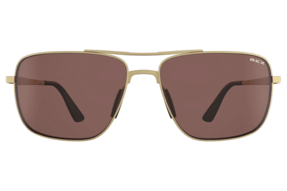 Alternative view of Bex Sunglasses Porter Matte Gold Brown S114MGB