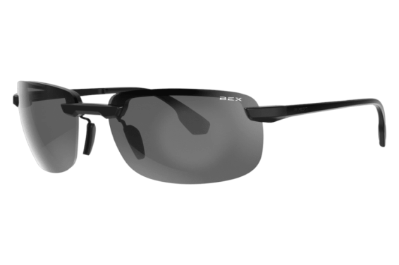 Bex Sunglasses Ripley Black Gray/Silver