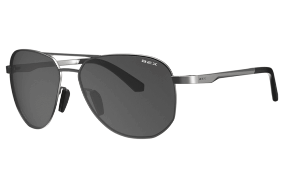 Bex Sunglasses Wesley Black/Silver WBGS