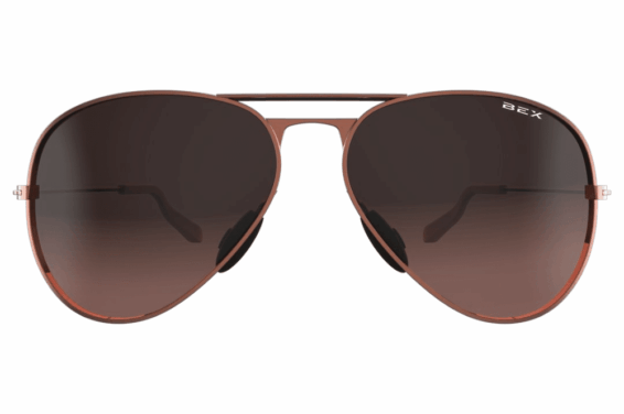 Alternative view of Bex Sunglasses Wesley Rose Gold/Brown
