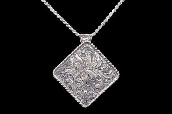 Vogt  The Silver Iris Western Pendant 016-2303SS