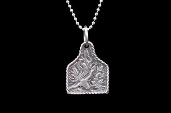 Vogt-The Silverhorn Eartag Pendant 016-032SS