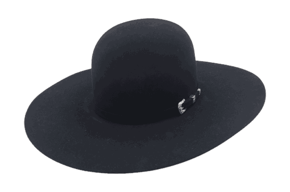 Barbara’s 10X Fur Felt Open Crown 4 1/2" Brim