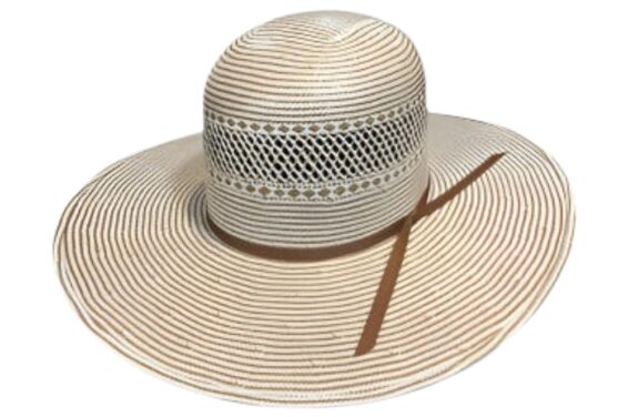 Atwood 100X Whiskey River Open Crown Straw Hat WHISKEYRIVER-OC