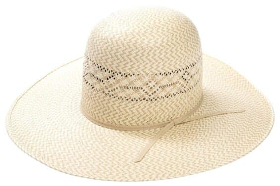 Atwood 100X Stockyards Open Crown Straw Hat STOCKYARD-OC-4.25-A
