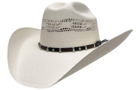 American Hat Maker Coyote Cowboy Straw Hat