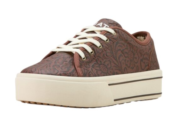Ariat Ladies Brown Floral Skylar Shoes 10061258