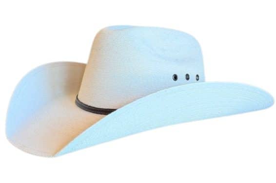 Atwood 7x Hereford Low Crown w/Eyes Palm Straw HERLC7X-E-A