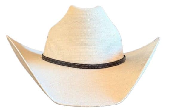 Alternative view of Atwood 7x Hereford Low Crown w/Eyes Palm Straw HERLC7X-E-A
