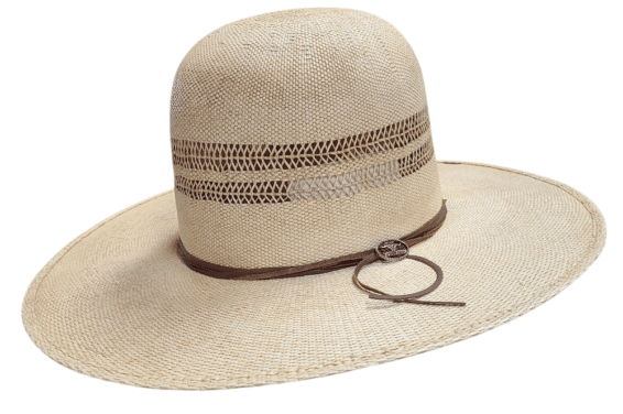 Bullhide All the Way Open Crown Straw Hat