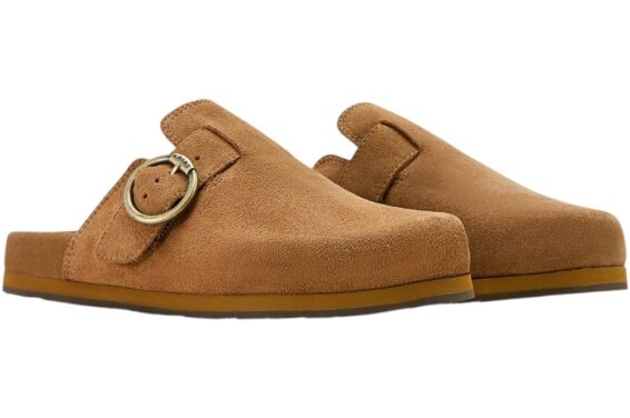 Ariat Ladies Country Mule Caramel Suede Shoes 10061236
