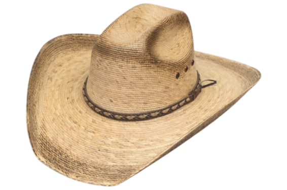 Lone Star Hunt Torched Palm Straw Hat LSR237LB
