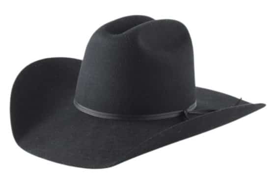 Dallas Hat Makers Black Felt Kids Hat