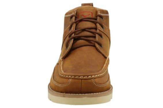Alternative view of Twisted X Mens 4" Wedge Sole Smooth Leather Shoes MCA0007