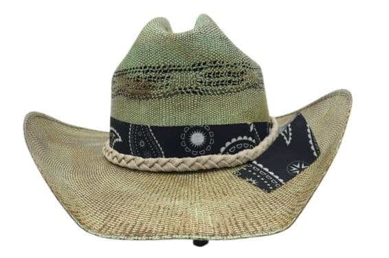 Alternative view of American Hat Maker Porter Cowboy Straw Hat 710154
