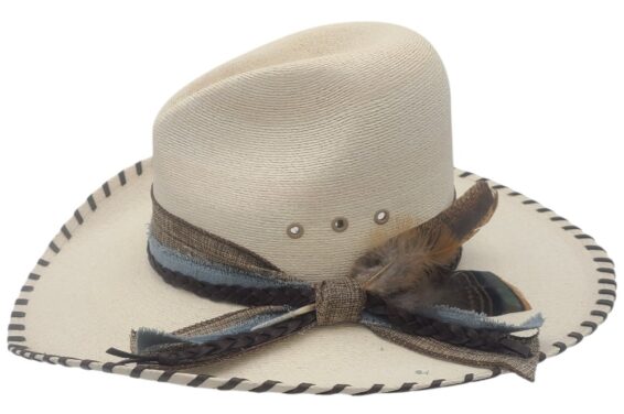 Alternative view of Custom Atwood Ranger Palm Straw Hat