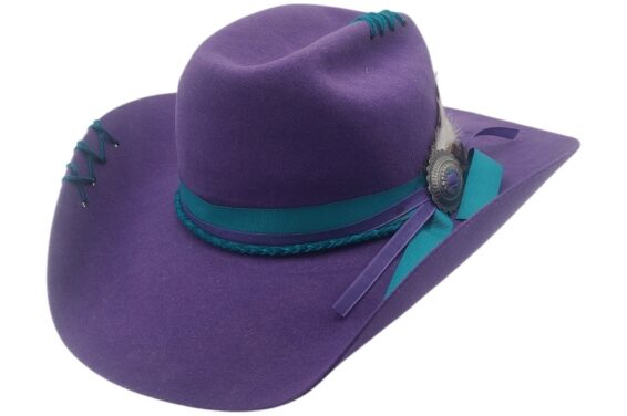 Custom Bailey Punchy Purple Felt Hat