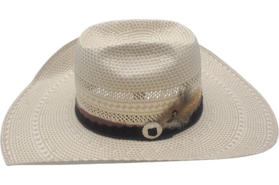 Alternative view of Custom Atwood Cowtown Straw Hat
