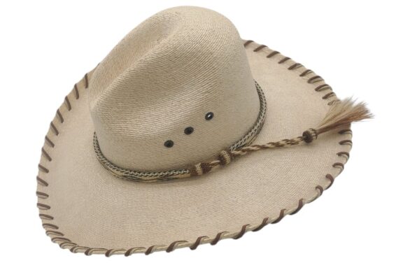 Alternative view of Custom Dallas Hats Ranger Palm Straw Hat