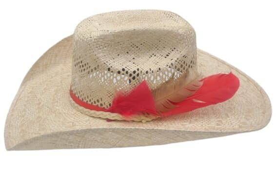 Alternative view of Custom Lone Star Decker Straw Hat