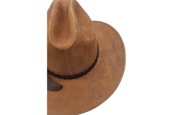 Alternative view of Custom AHM Gorge Copper Suede Hat