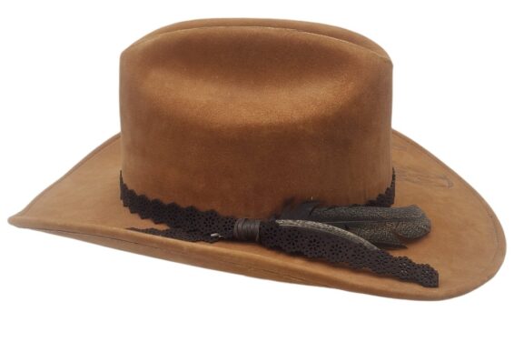 Custom AHM Gorge Copper Suede Hat