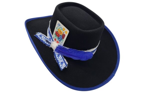Alternative view of Custom AHM Buckhorn Black Felt Fashion Hat