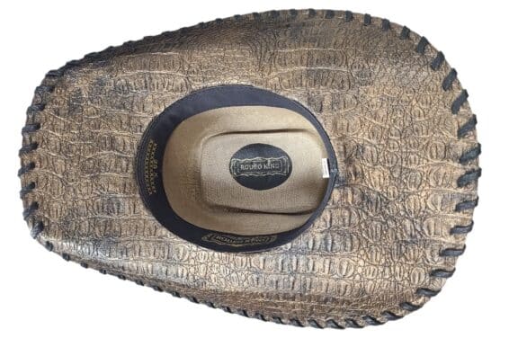 Alternative view of Custom Rodeo King Fine Jute Straw Hat