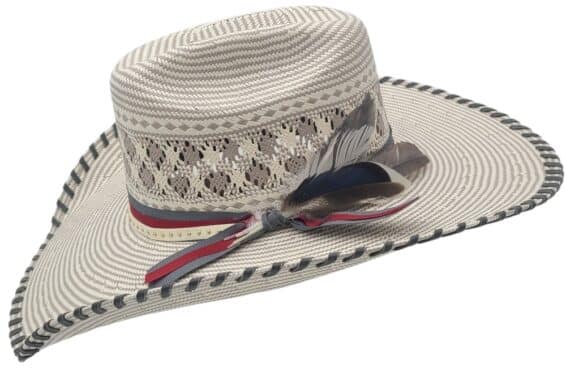 Alternative view of Custom Atwood Pendelton Straw Hat