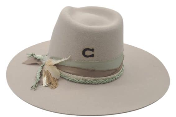 Alternative view of Custom Charlie One Horse Tan Felt Fashion Hat