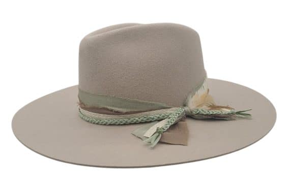 Custom Charlie One Horse Tan Felt Fashion Hat