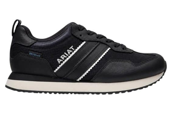 Ariat Ladies Black Ranch Runner H20 Tennie 10080372 - Image 3