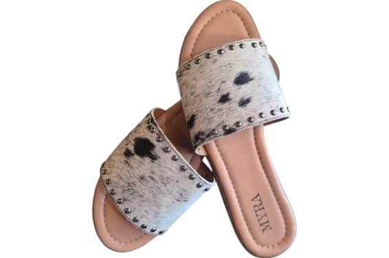 Myra Ladies Cowhide Leather Sandals S-9674